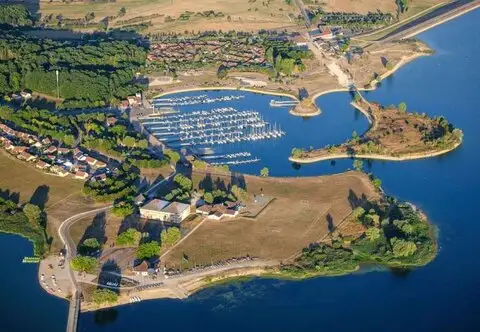 Vue sur le lac du Der